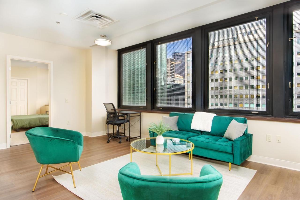Luxe City Views Prime Location 24-7 Parking Gym Lounge Pittsburgh Luaran gambar