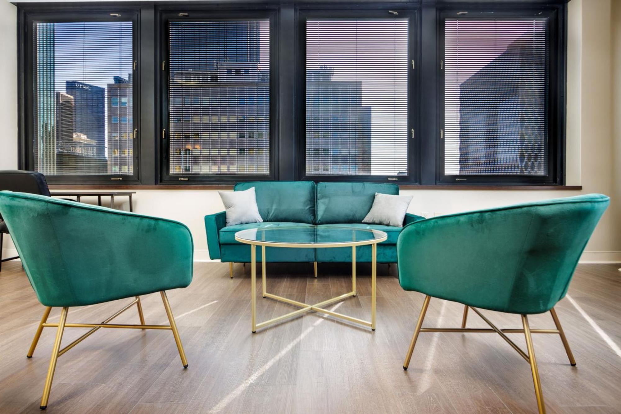 Luxe City Views Prime Location 24-7 Parking Gym Lounge Pittsburgh Luaran gambar